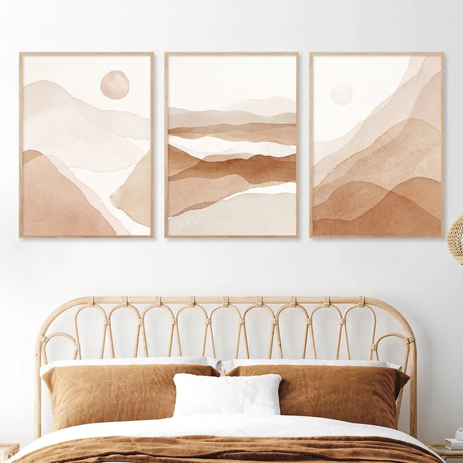 Watercolor Neutral Wall Art