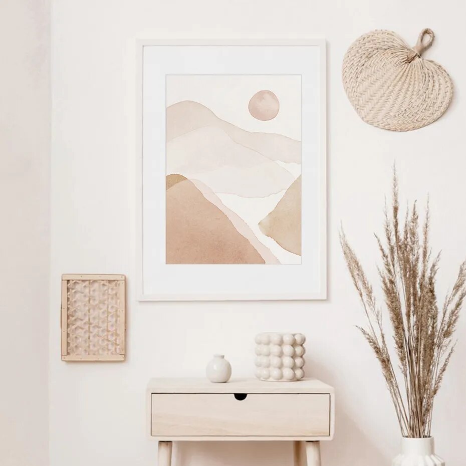 Watercolor Neutral Wall Art