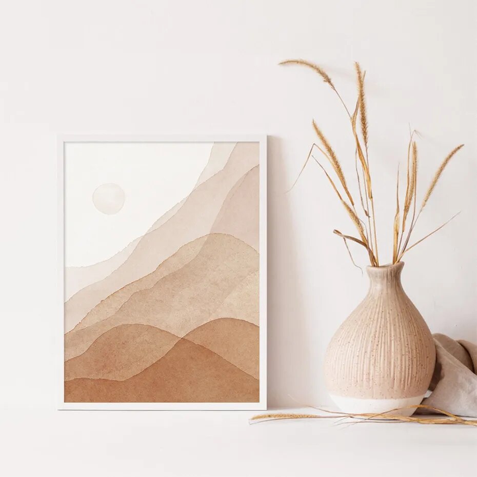 Watercolor Neutral Wall Art